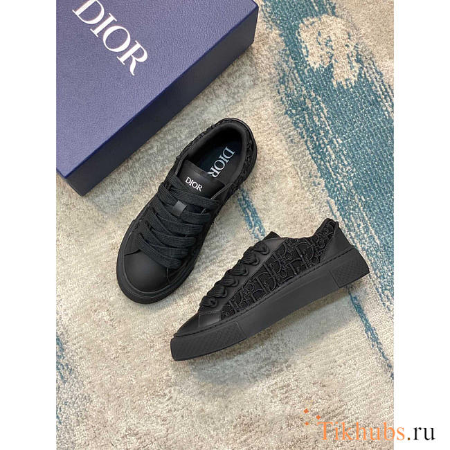 Dior B33 Sneakers Black Oblique - 1