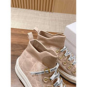 Dior Walk'N'Dior Platform Sneaker Nude Macrocannage - 5