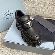 Prada Soft Padded Nappa Leather Loafers - 3