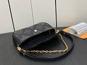 Louis Vuitton LV Wallet On Chain Ivy Black 23.5 x 12 x 4.3 cm - 4