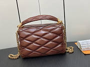 Louis Vuitton LV GO-14 MM Malletage Tan 23 x 16 x 10 cm - 3