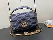 Louis Vuitton LV GO-14 MM Malletage Black Pink 23 x 16 x 10 cm - 1