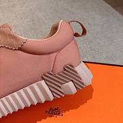 Hermes Bouncing Sneaker Rose Pink - 4