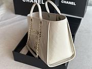 Chanel Shopping Bag White Size 40 x 31 x 21 cm - 6