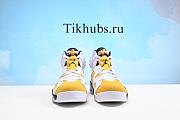 Air Jordan 6 Yellow Ochre White Black Sneaker - 5