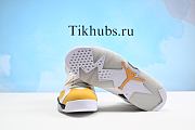 Air Jordan 6 Yellow Ochre White Black Sneaker - 3