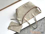 LV Neverfull Damier Azur White 780680 Size 32 x 29 x 17 cm - 4