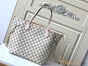 LV Neverfull Damier Azur White 780680 Size 32 x 29 x 17 cm - 2