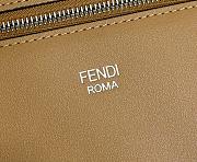 Fendi Peekaboo ISeeU Forty8 FF Jacquard Fabric Bag 42.7x33x23cm - 2