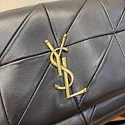 YSL Medium Jamie Black Lambskin 25x15x7.5cm - 2