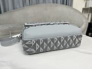 Dior Hit The Road Briefcase Grey CD Diamond Canvas 36.5 x 26 x 11 cm - 5