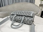 Dior Hit The Road Briefcase Grey CD Diamond Canvas 36.5 x 26 x 11 cm - 4