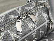 Dior Hit The Road Briefcase Grey CD Diamond Canvas 36.5 x 26 x 11 cm - 2