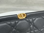 Dior Caro Colle Noire Clutch With Chain Black 27.5 x 14 x 4.5 cm - 2