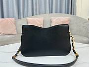 Dior CD Signature Hobo Mini Bag Black Calfskin 23.5 x 14.5 x 6 cm - 5