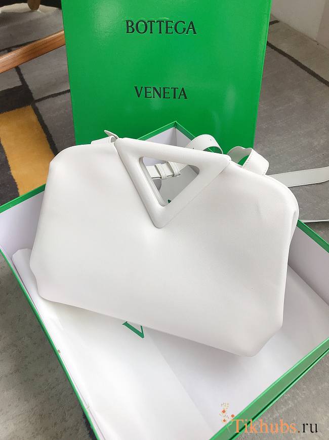 Bottega Veneta The Triangle Bag White 35x26x15cm - 1