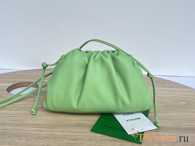 Bottega Veneta Mini Pouch Green 22x13x5cm - 1