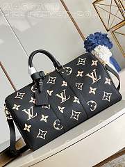 Louis Vuitton LV Keepall Bandoulière 45 Beige Black 45 x 27 x 20 cm - 1