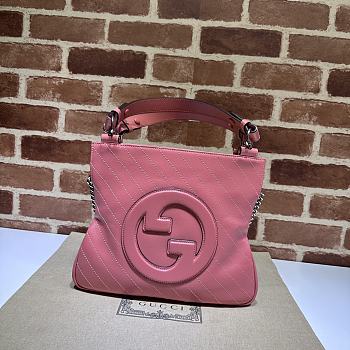 Gucci Blondie Small Tote Bag Pink 30x24x6cm