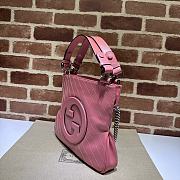 Gucci Blondie Small Tote Bag Pink 30x24x6cm - 3