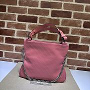 Gucci Blondie Small Tote Bag Pink 30x24x6cm - 5