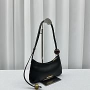 Jacquemus Le Bisou Black Shoulder Bag 27x10.5cm - 3