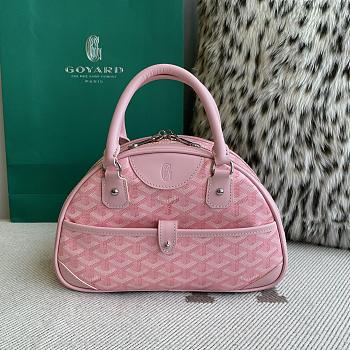 Goyard Goyardine Coated Canvas Pink 27x27x10.5cm