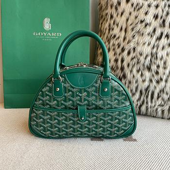 Goyard Goyardine Coated Canvas Green 27x27x10.5cm