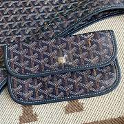 Goyard Hobo Boheme PM Navy Blue 27x42x15cm - 6