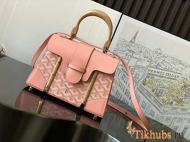 Goyard Saigon Pink Size 21 × 14 × 9 cm - 1