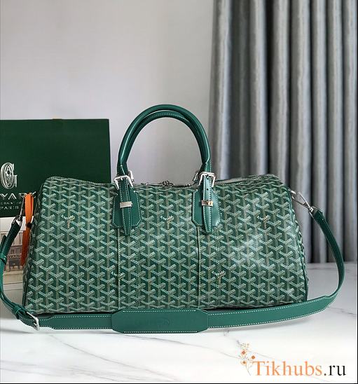 Goyard Boston 45 Bag Green 49x27x22cm - 1