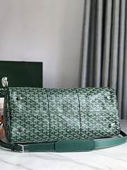 Goyard Boston 45 Bag Green 49x27x22cm - 3