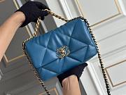 Chanel 19 Flap Bag Blue 26cm - 1