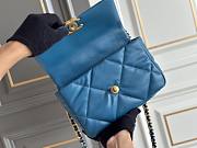 Chanel 19 Flap Bag Blue 26cm - 6