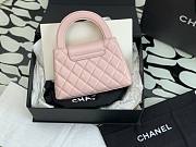 Chanel Kelly Mini Bag Light Pink 13x19x7cm - 2