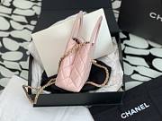 Chanel Kelly Mini Bag Light Pink 13x19x7cm - 4