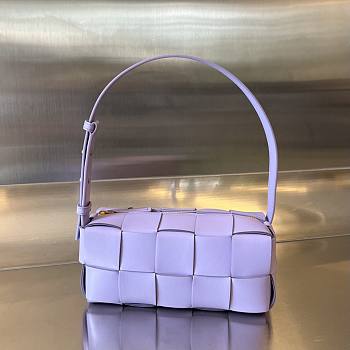 Bottega Veneta Small Brick Cassette Purple 23.5x10x10cm