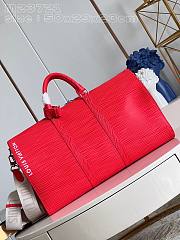 Louis Vuitton LV Keepall Bandoulière 50 Red 50 x 29 x 23 cm - 1