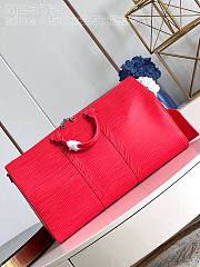 Louis Vuitton LV Keepall Bandoulière 50 Red 50 x 29 x 23 cm - 5