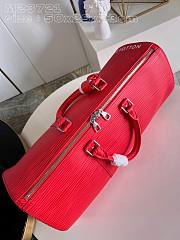 Louis Vuitton LV Keepall Bandoulière 50 Red 50 x 29 x 23 cm - 3