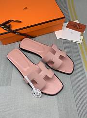 Hermes Oran Pink Slide - 1