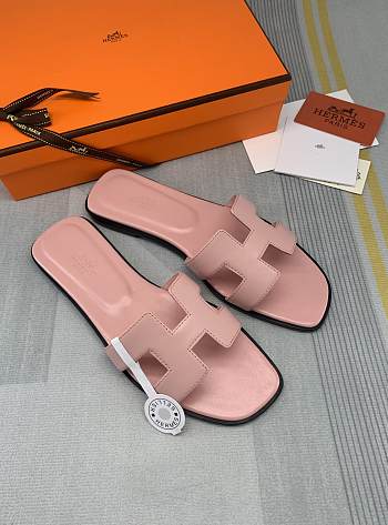 Hermes Oran Pink Slide