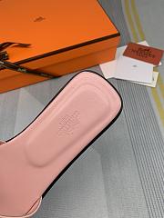 Hermes Oran Pink Slide - 4