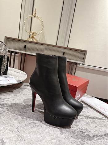 Christian Louboutin Black Boots Heel 13cm