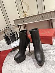 Christian Louboutin Black Boots Heel 13cm - 3