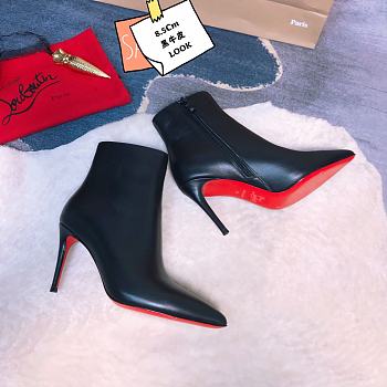 Christian Louboutin Black Boots Heel 8.5cm