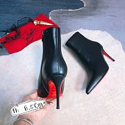 Christian Louboutin Black Boots Heel 8.5cm - 2