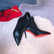 Christian Louboutin Black Boots Heel 8.5cm - 4