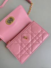 Dior Miss Caro Mini Bag Melocoton Pink 18x12x5.5cm - 2