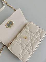 Dior Miss Caro Mini Bag Beige 18x12x5.5cm - 3